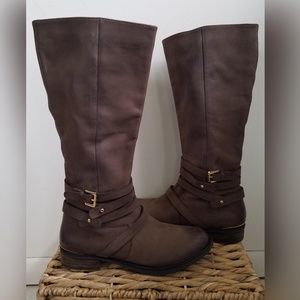 Steve Madden Distressed Albany brown boots